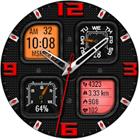 Hybrid CUBARUS WS59 Watch face