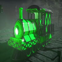 Scary Spider Train Horror 2