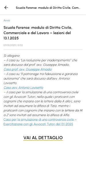 Ordine Avvocati Padova Screenshot 3