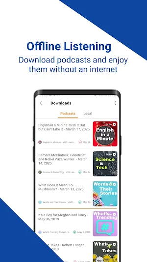 American English Podcast Screenshot 2
