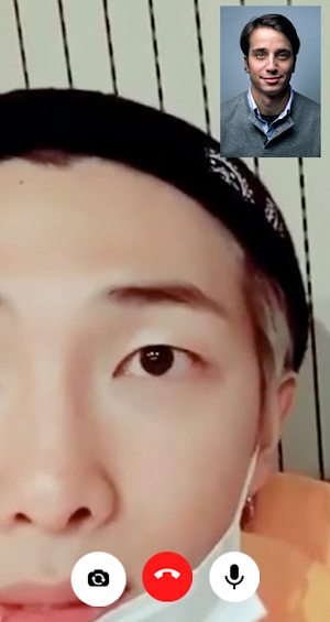 Kim Namjoon Fake Chat & Video Call - Call You Screenshot 0