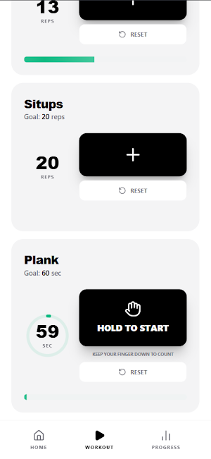 Workout Home Fitness -DailyFit Screenshot 2