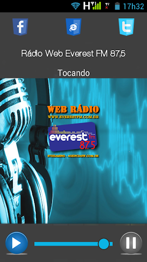 Rádio Web Everest FM 87,5 ! Screenshot 1