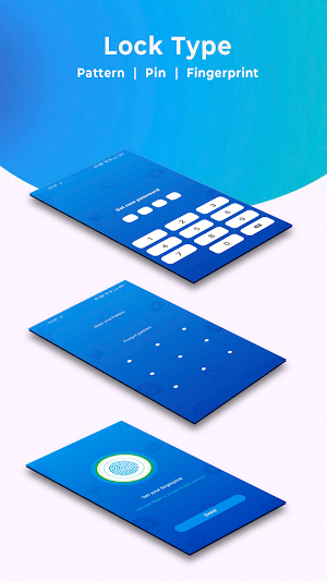 AppLock Fingerprint Hide Photo Screenshot 1