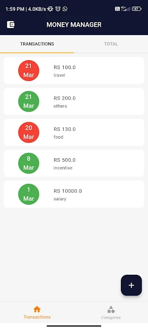 Money Manager Screenshot 3