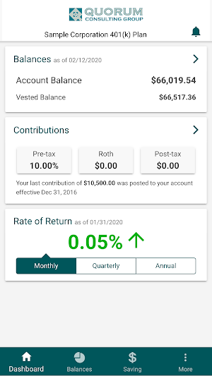 Quorum Mobile App Screenshot 1