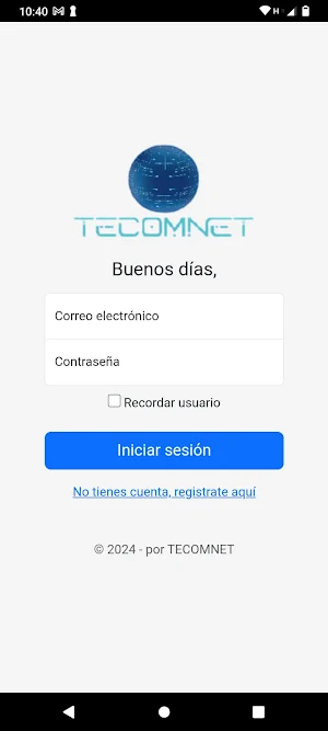 TECOMNET Screenshot 0