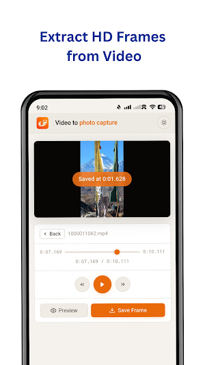 Video frame extractor Screenshot 1