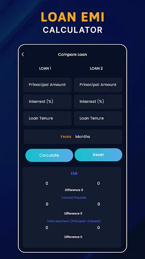 Loan EMI Calculator Screenshot 2