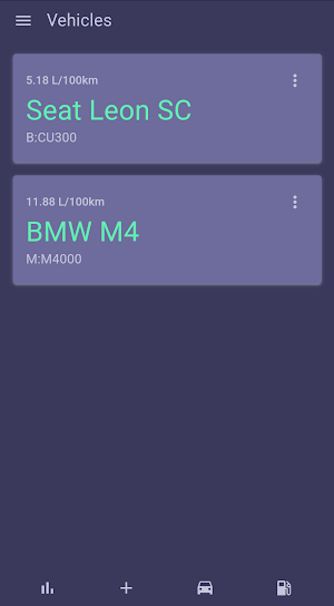 Refuel Tracker Screenshot 1