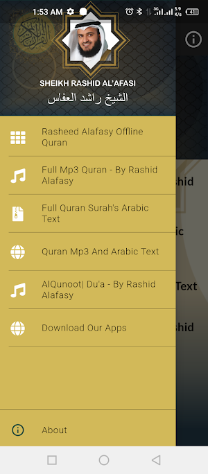 Mishary Full Offline Mp3 Quran Screenshot 0