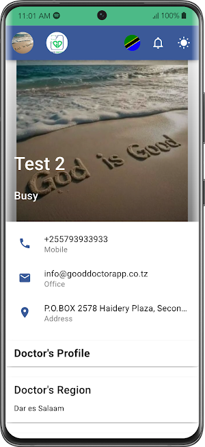 Good Doctor Patient's App Screenshot 0