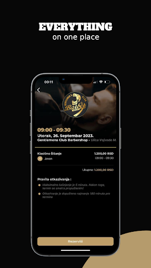 Gentlemens Club Barbershop Screenshot 2
