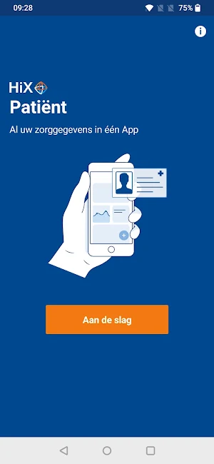 HiX Patiënt Screenshot 0