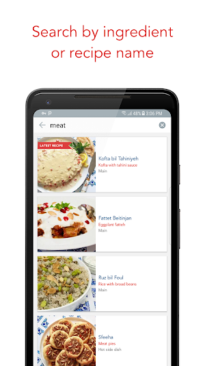 SimSim Middle Eastern Recipes Screenshot 3