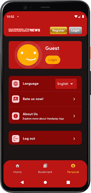 Hawkplay App Screenshot 2