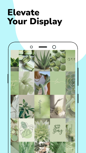 Sage Green Aesthetic UHD Screenshot 2