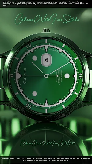 Classic Watch Face CWF007 Screenshot 1