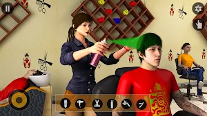 Barber Shop Hair Cutting Salon Screenshot 0