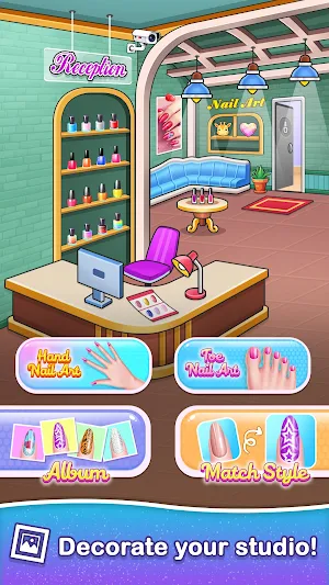 Nail Salon ASMR: Art & Polish Screenshot 0
