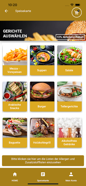 Jamilla Restaurant Screenshot 2