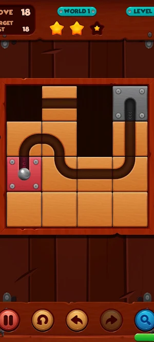 Lead the Ball Through the Puzz Screenshot 1
