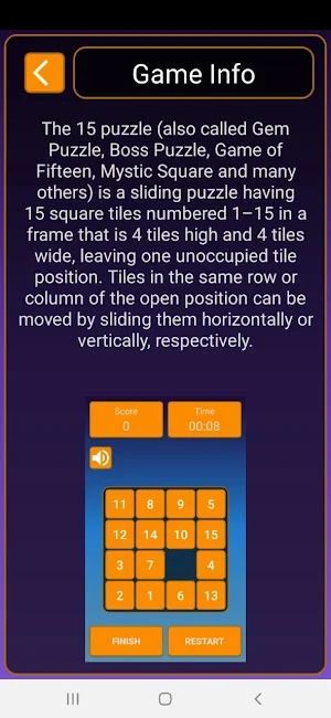 Puzzle 15 Screenshot 3