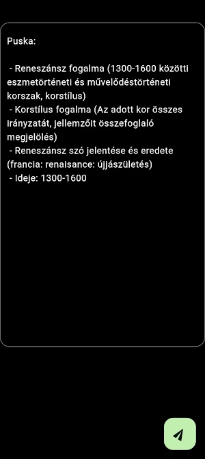 Shotgun app - Puskázz órán Screenshot 1