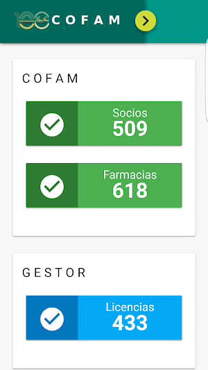 COFAM - Reportes Consejo Screenshot 1