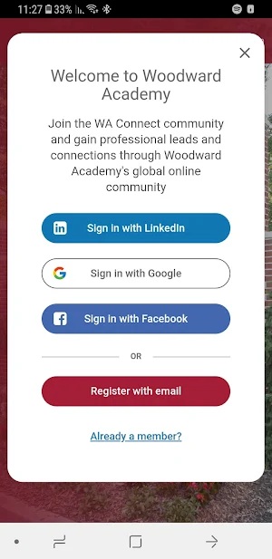 WA Connect Screenshot 1