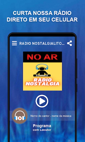 Rádio Nostalgialitoralsul Screenshot 0