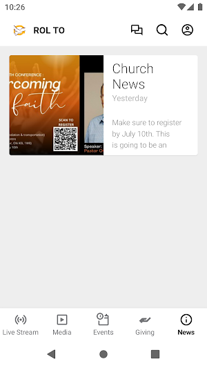 Rivers of Life Church Toronto Screenshot 3