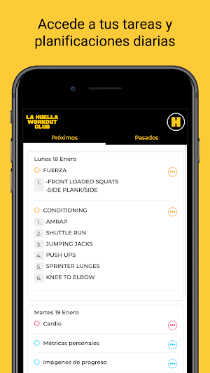 La Huella Workout Club Screenshot 0
