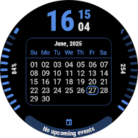 DS H010 - Calendar watch face