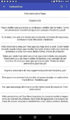 O MELHOR PAI DO MUNDO, HOJE É SEU ANIVERSÁRIO Screenshot 1