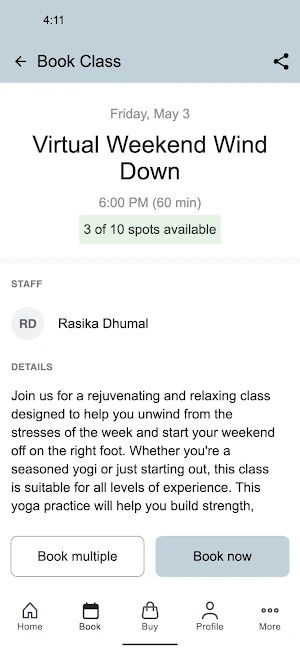 Discover Yoga Screenshot 2