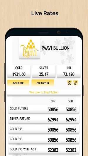 Paavi Bullion Screenshot 0