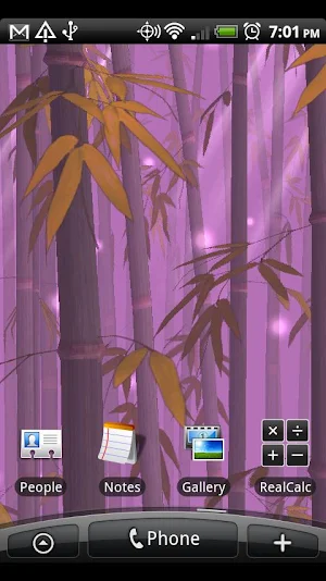 Bamboo Forest Free L.Wallpaper Screenshot 0