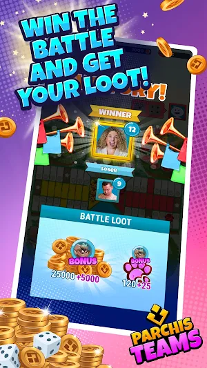 Parchis TEAMS board games Screenshot 3
