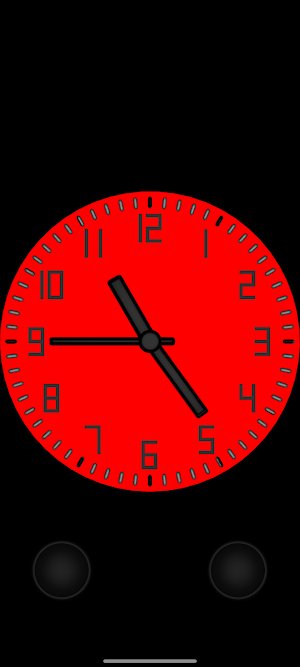 Analog clock vpr Screenshot 0