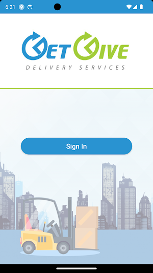 GetGive Delivery Shipper Screenshot 1