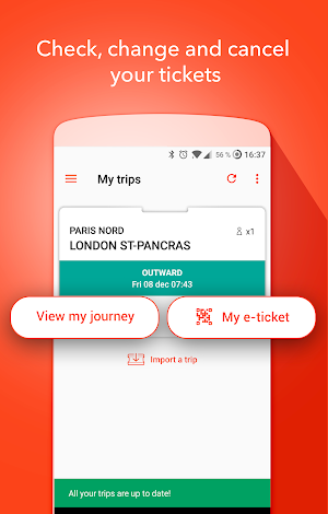 OUI.sncf - Train travel Screenshot 2