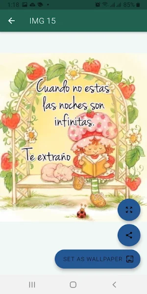 Ositos tiernos con frases de amor Screenshot 0