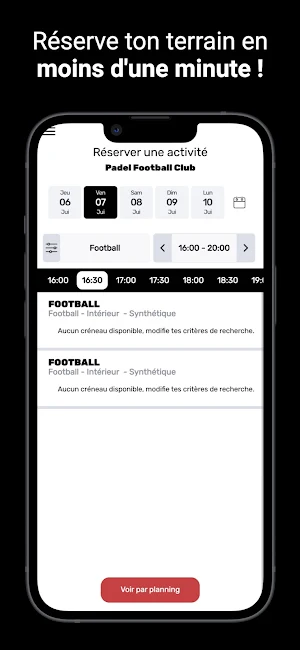 Padel Football Club Screenshot 2