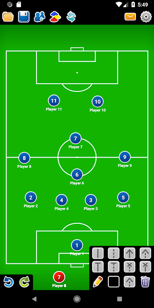 Coach Tactic Board: Soccer Screenshot 0