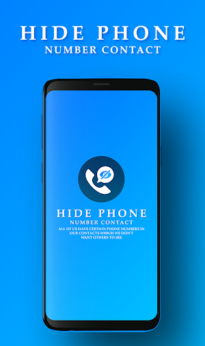 Hide phone number - Hide contact Screenshot 0
