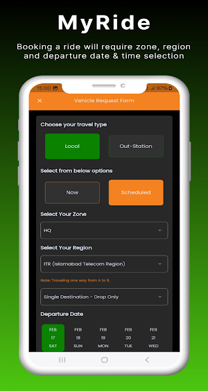 MyRide Screenshot 3