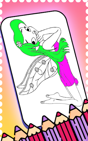 The Princess Coloring Book Screenshot 3