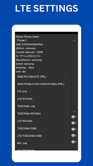 Lte Network Mode Only Screenshot 3