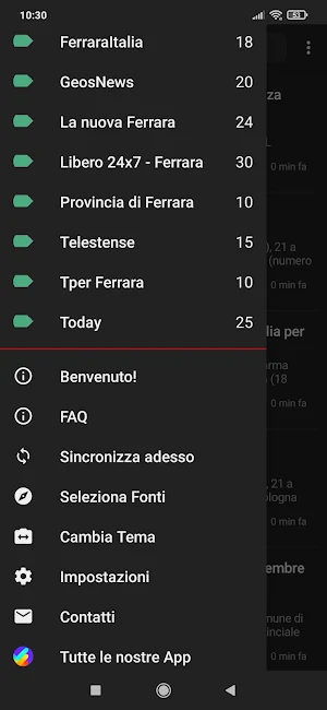 Ferrara notizie Screenshot 1
